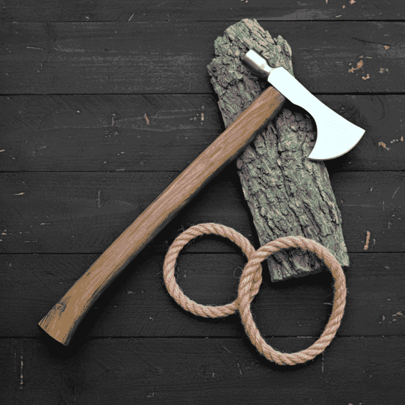 Handmade Tactical Axe by Monarch Cutlery – High Carbon Steel Survival and Combat Axe