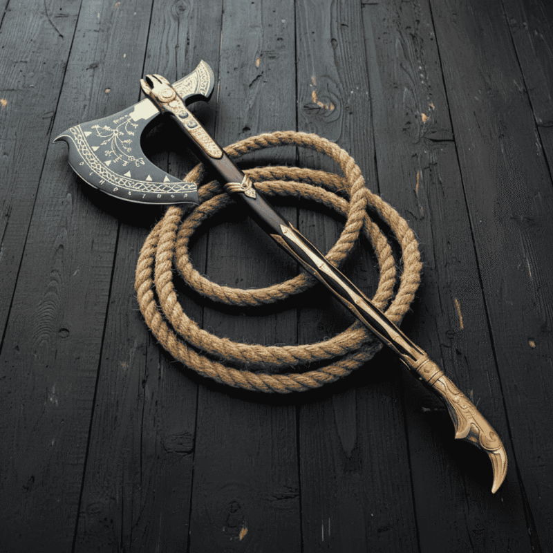 Leviathan Axe God of War by Monarch Cutlery – Handmade High Carbon Steel Weapon