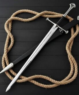 Handmade Andúril (Narsil) Sword by Monarch Cutlery — full-length view