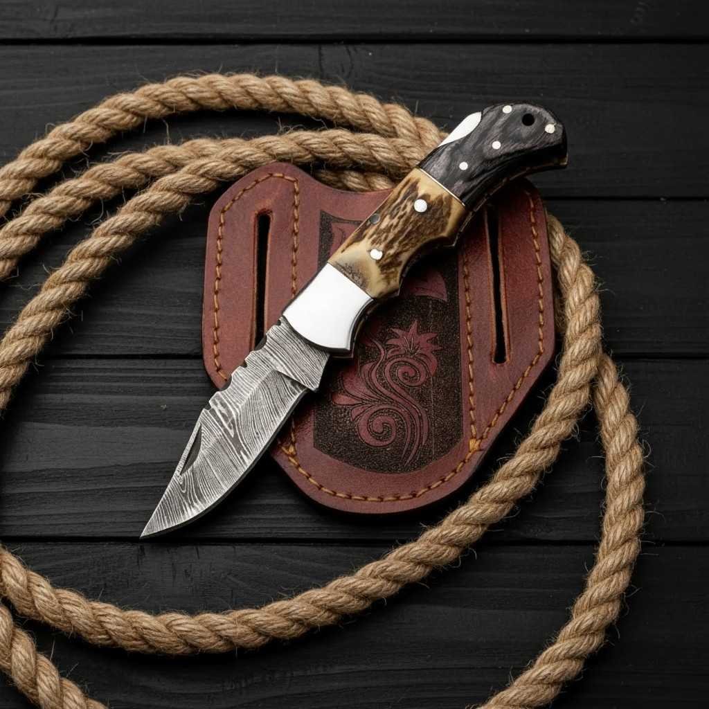 Handmade Pocket Folding Knife by Monarch Cutlery – Elite EDC tool