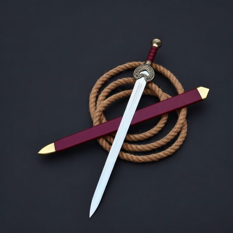 “King Theoden Herugrim Sword replica handmade high carbon steel”