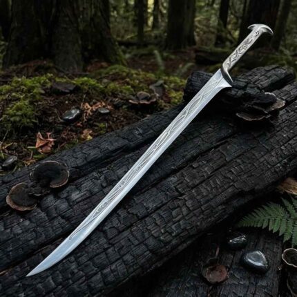 Monarch Cutlery Elven King Long Sword Replica featuring an elegant fantasy-inspired design, detailed craftsmanship, and premium construction for display and collection.