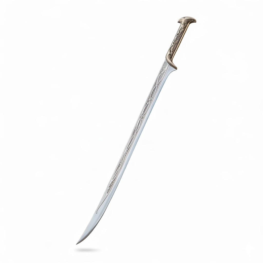 Elven King Long Sword Replica inspired by Thranduil with detailed fantasy blade design