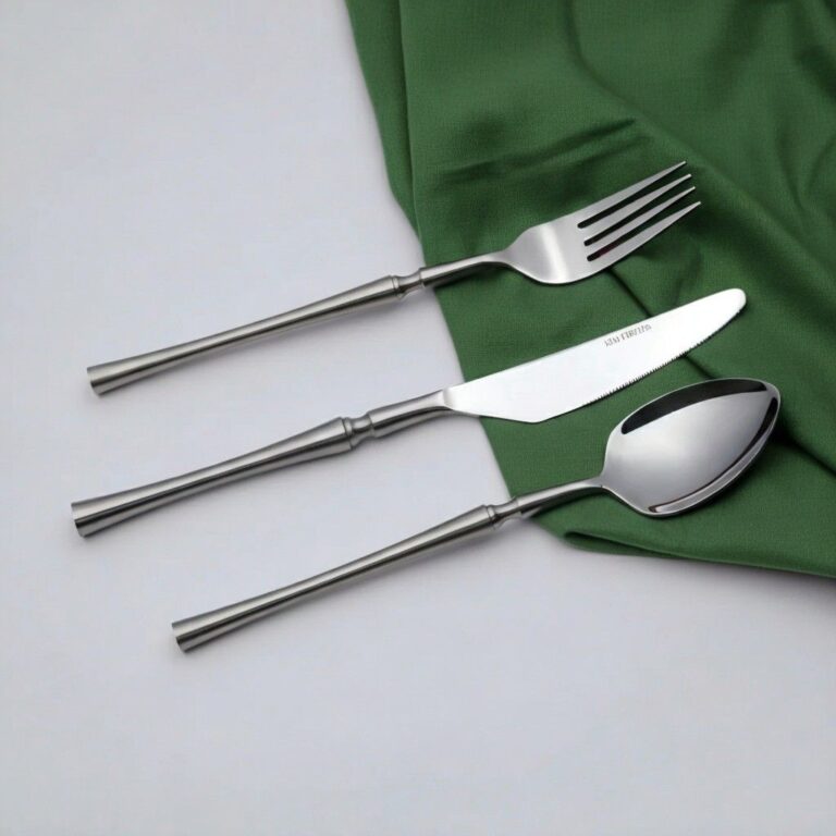 Monarch Premium Cutlery Set luxury stainless steel flatware for elegant dining