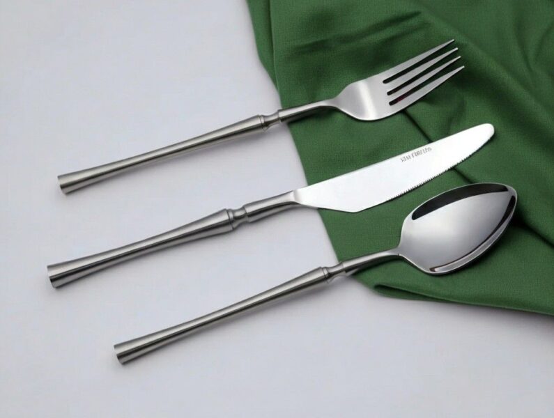 Monarch Premium Cutlery Set luxury stainless steel flatware for elegant dining