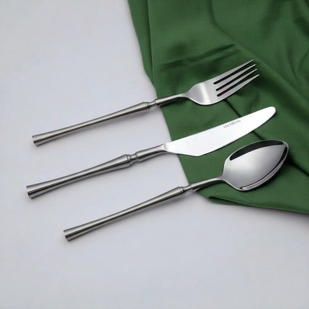 Monarch Premium Cutlery Set luxury stainless steel flatware for elegant dining