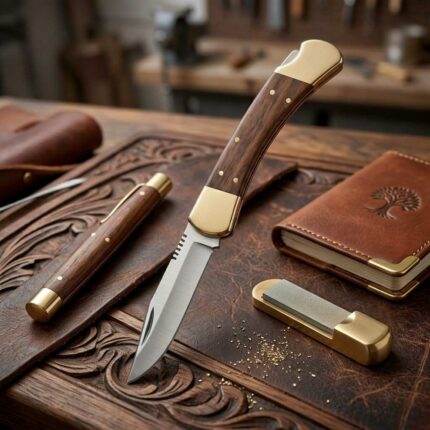 Monarch folding pocket knife for EDC, camping, and outdoor adventures