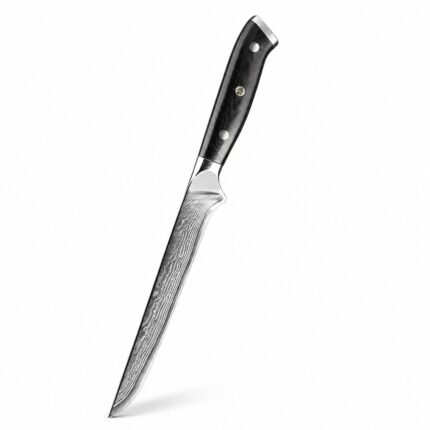 Monarch Handmade Boning Knife with razor sharp Damascus steel blade