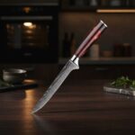 Ergonomic handle Monarch Precision Boning Knife handmade butcher knife comfortable grip