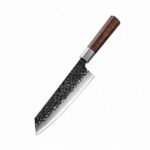 Monarch Cutlery Damascus Steel Santoku Knife with razor-sharp Japanese blade