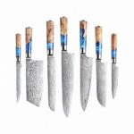 7 Piece Chef Knife Set by Monarch Cutlery