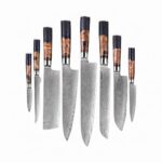 8 Piece Chef Knife Set by Monarch Cutlery