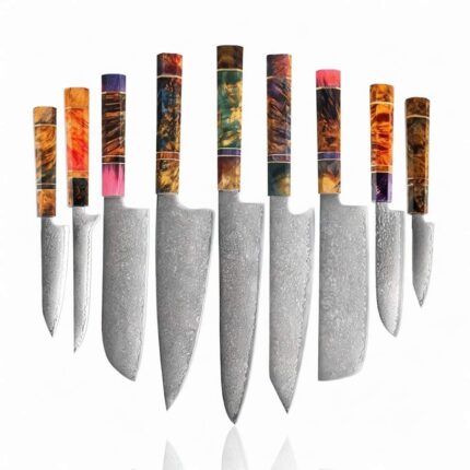 Japanese Chef Knife Set by Monarch Cutlery