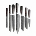 Monarch Chef Knife Set with premium stainless steel kitchen knives