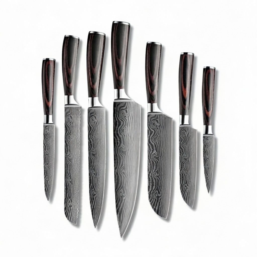 Monarch Chef Knife Set with premium stainless steel kitchen knives