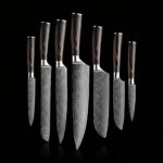 Premium Kitchen Knife Set with stainless steel blades